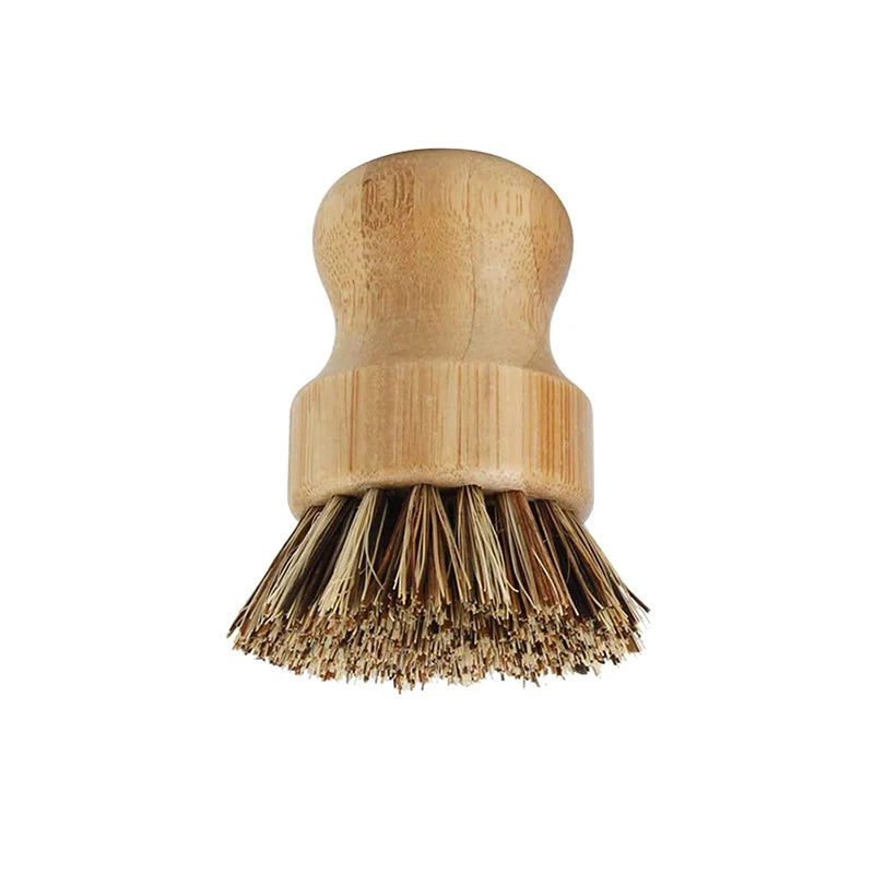 Eco-Friendly Bamboo Dish Brushes - Durable Cleaning for Pots & Pans