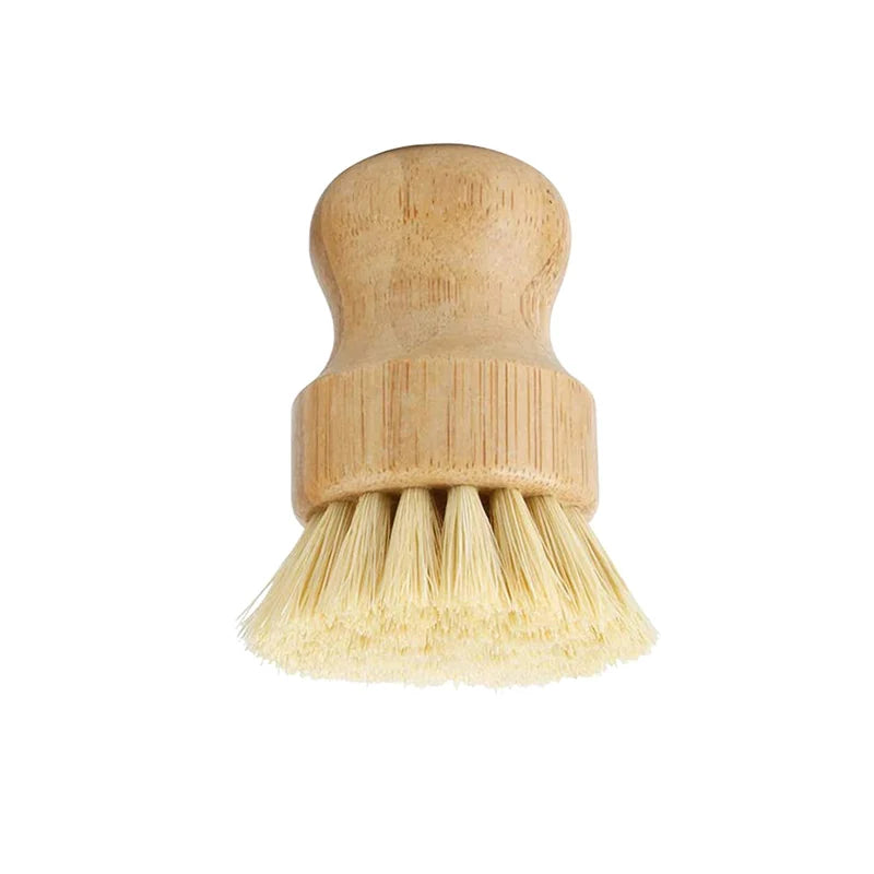 Eco-Friendly Bamboo Dish Brushes - Durable Cleaning for Pots & Pans