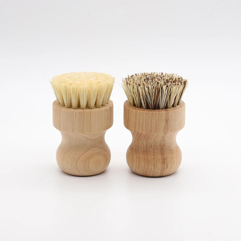 Eco-Friendly Bamboo Dish Brushes - Durable Cleaning for Pots & Pans