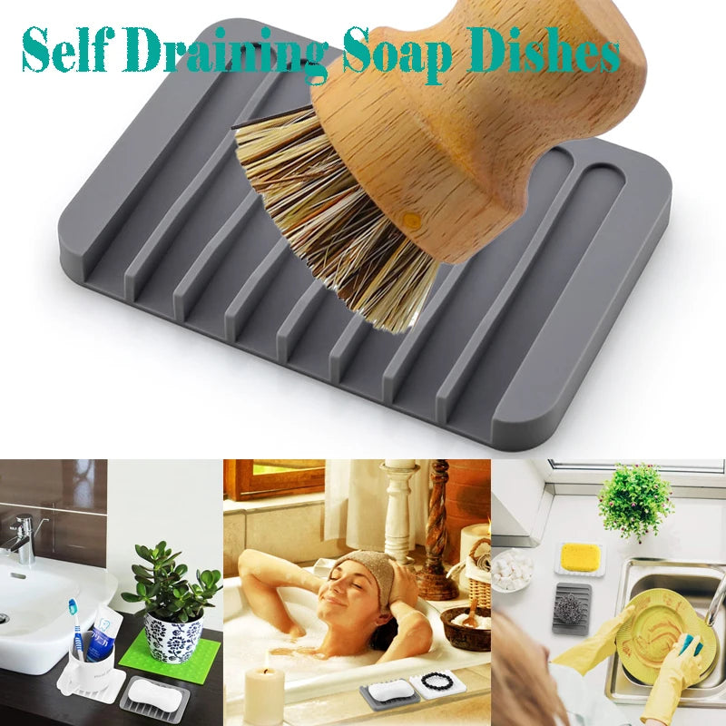 Eco-Friendly Bamboo Dish Brushes - Durable Cleaning for Pots & Pans