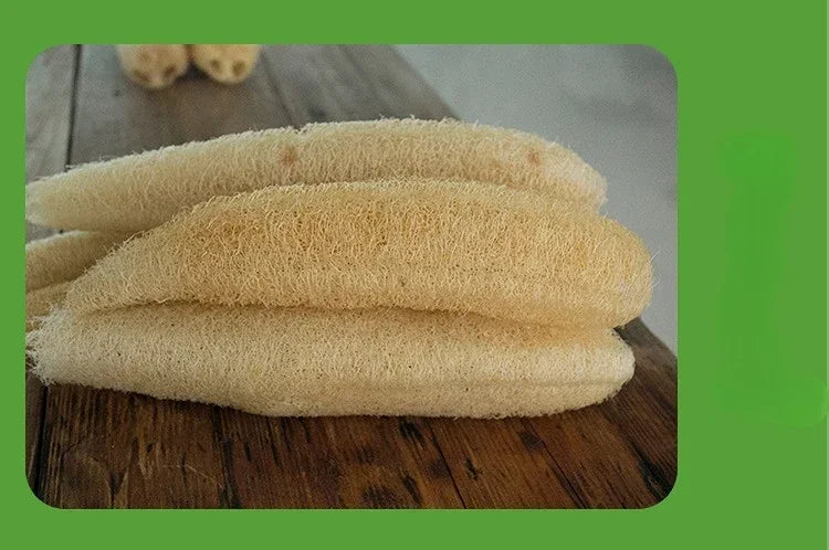 Natural Loofah Sponge - Biodegradable & Eco-Friendly Cleaning